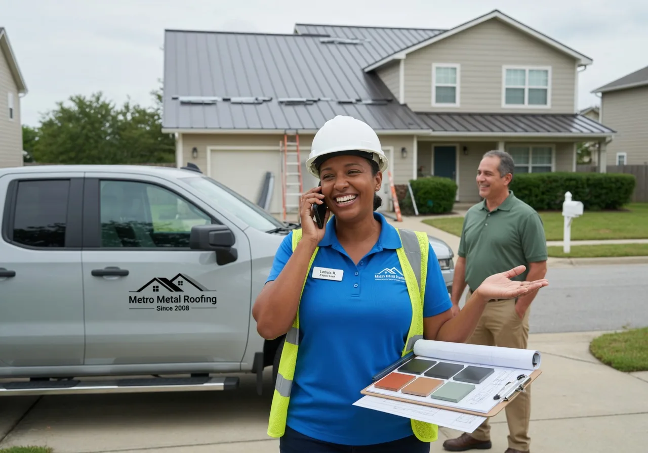 Storm Damage Metal Roof Repair in Carrollton, AL
